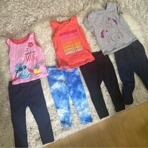 2T baby gurl bundle 7 pieces